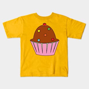 Cupcake Design Kids T-Shirt